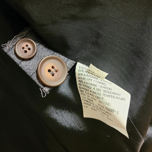 Periscope Double Button Blazer Jacket - Picture 5 of 6